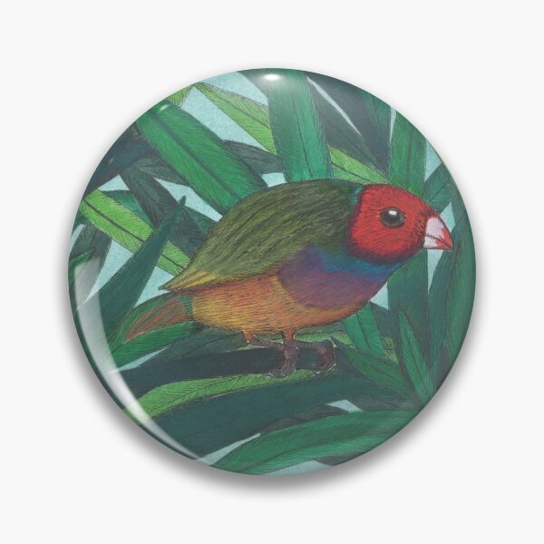 Item preview, Gouldian finch designed and sold by Mirjana Mitrović.