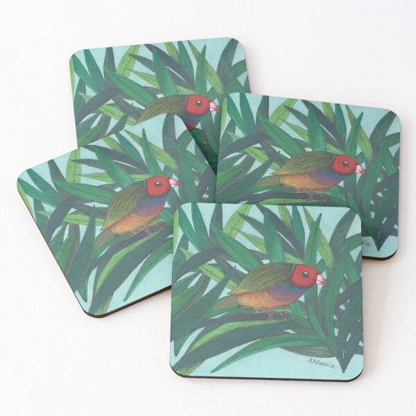 Item preview, Gouldian finch designed and sold by Mirjana Mitrović.