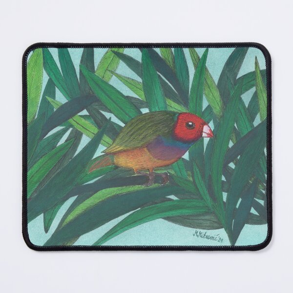 Item preview, Gouldian finch designed and sold by Mirjana Mitrović.