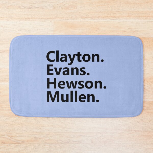 Item preview, Clayton. Evans. Hewson. Mullen. U2 designed and sold by Annachucanada.