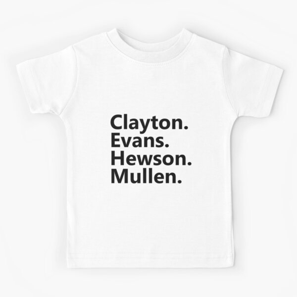 Item preview, Clayton. Evans. Hewson. Mullen. U2 designed and sold by Annachucanada.