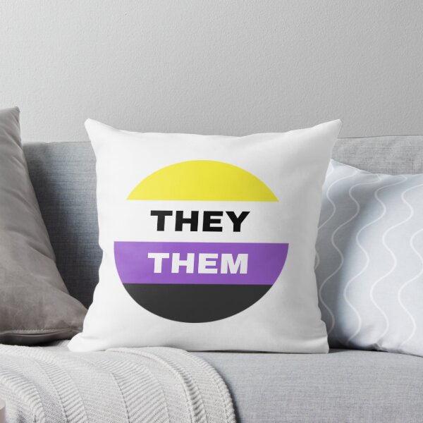 Item preview, they/them non-binary flag designed and sold by celestivl.