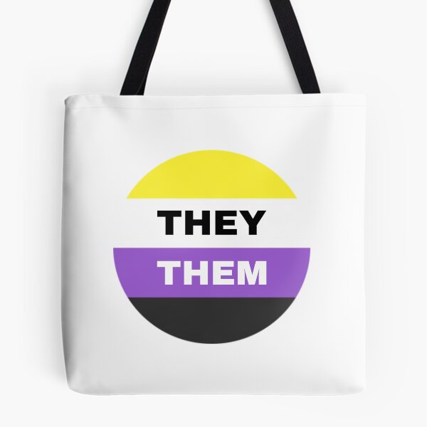Item preview, they/them non-binary flag designed and sold by celestivl.