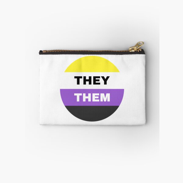 Item preview, they/them non-binary flag designed and sold by celestivl.