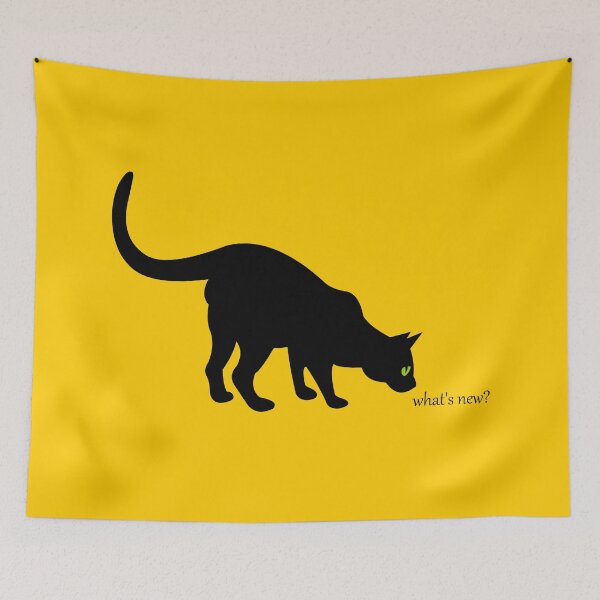 Item preview, Black Cat - What's New? designed and sold by iconymous.