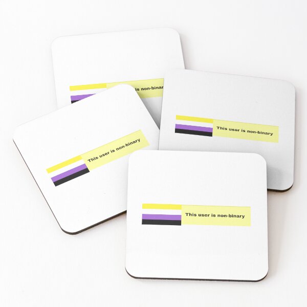 Item preview, this user is non-binary  designed and sold by celestivl.