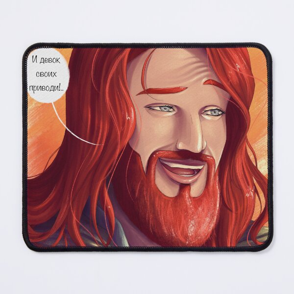 Item preview, Ginger Thor designed and sold by mollythemoleart.