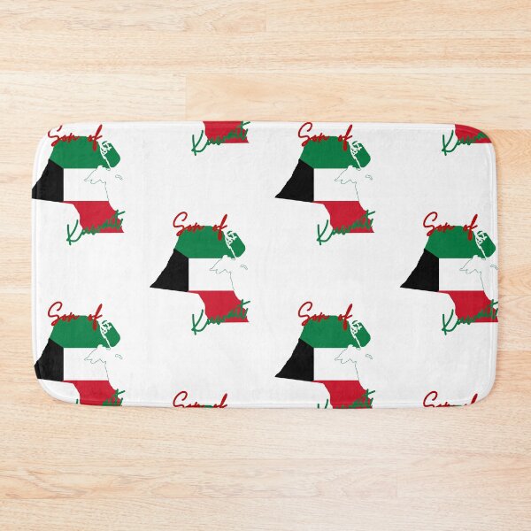 Item preview, Son of Kuwait Map Flag designed and sold by NovawayDirect.
