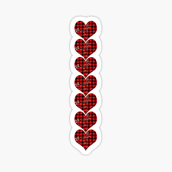 Red Heart Stickers - Mrs. Grossman's