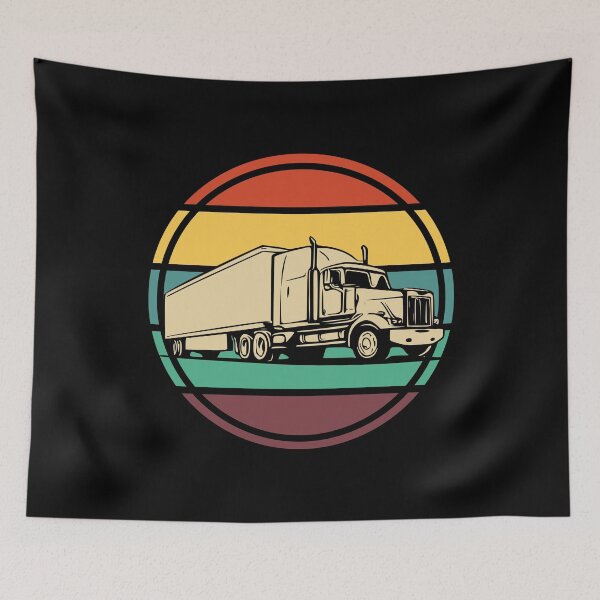 Item preview, Lorry Truck Vintage Rainbow designed and sold by KeepItSimple089.