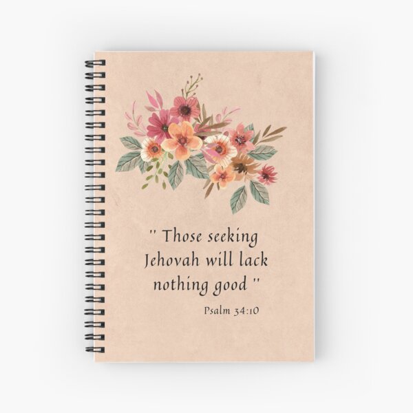 Item preview,  2022 Year text Psalm 34:10 - Those seeking Jehovah will lack nothing good designed and sold by magdajwgifts.
