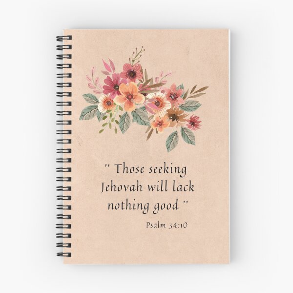 Item preview,  2022 Year text Psalm 34:10 - Those seeking Jehovah will lack nothing good designed and sold by magdajwgifts.