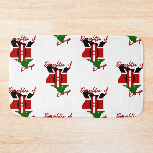 Item preview, Daughter of Kenya Map Flag designed and sold by NovawayDirect.