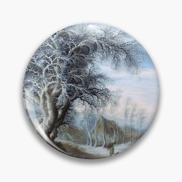 Item preview, A Winter Landscape With A Woodsman And Travelers by Gijsbrecht Leytens Remastered Xzendor7 Classical Art Old Masters Reproductions designed and sold by Xzendor7 Digital Art Creations.