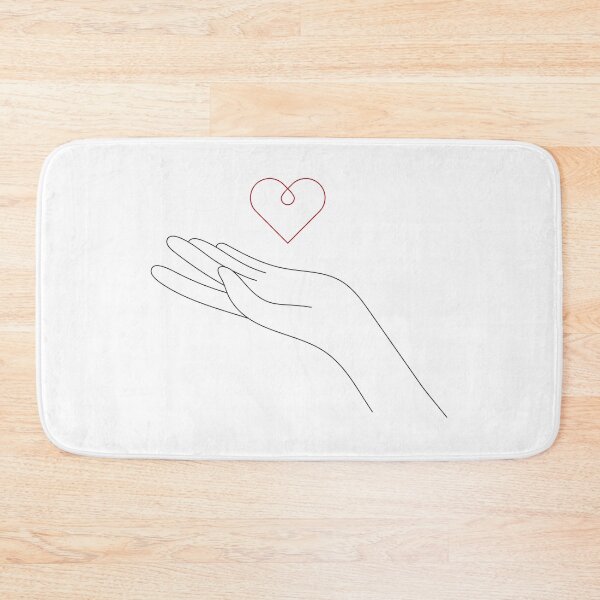 Item preview, giving love to the world one line simple draw designed and sold by ikrame-shop.