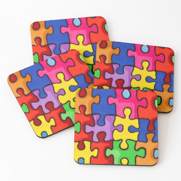 Item preview, Jigsaw Puzzle, Puzzle Pieces, Colorful Puzzle Pieces,  designed and sold by Nostrathomas66.