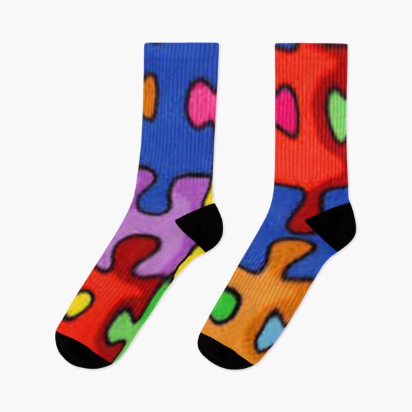 Item preview, Jigsaw Puzzle, Puzzle Pieces, Colorful Puzzle Pieces,  designed and sold by Nostrathomas66.