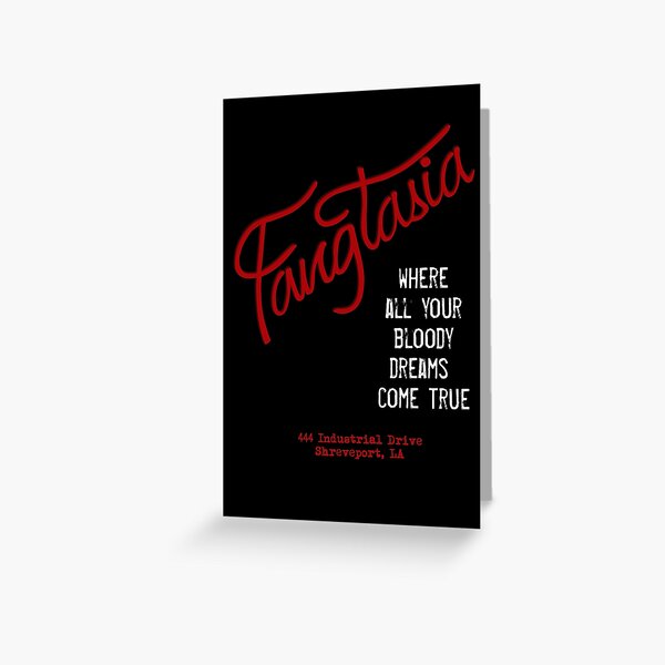 Fangtasia - sueños sangrientos Tarjetas de felicitación