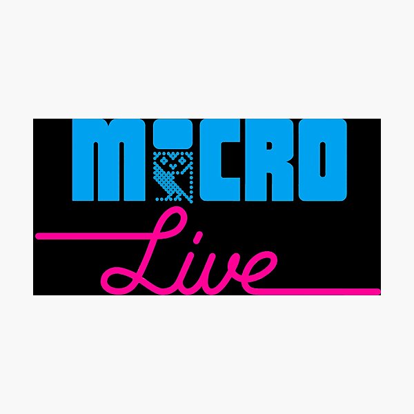Item preview, Micro Live designed and sold by retro-is-alive.