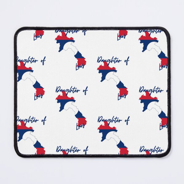 Item preview, Daughter of Laos Map Flag designed and sold by NovawayDirect.