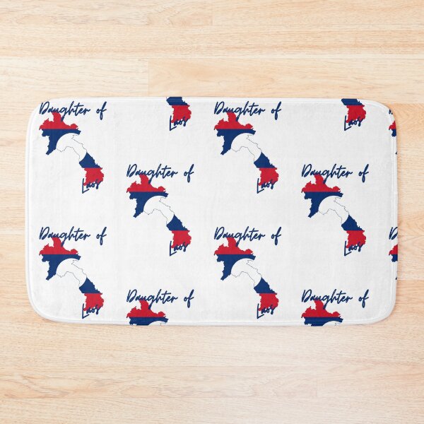 Item preview, Daughter of Laos Map Flag designed and sold by NovawayDirect.