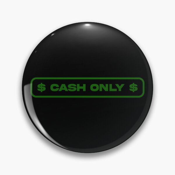 Item preview, Cash Only Sign designed and sold by G-Projext.