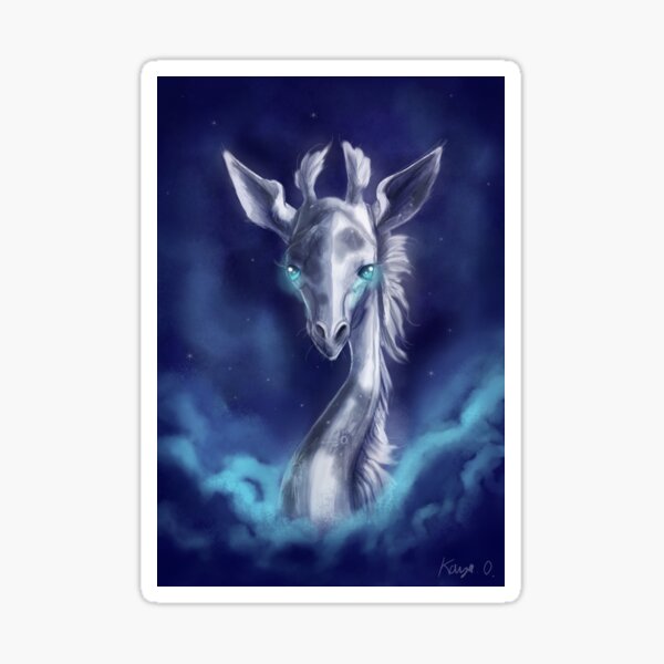 Lunaraffe Sticker
