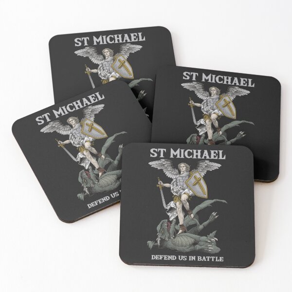Item preview, Saint Michael the Archangel defend us in battle designed and sold by Beltschazar.