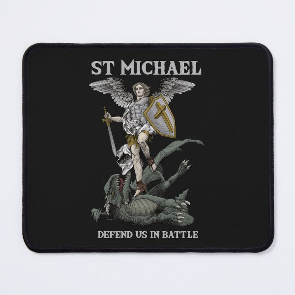 Item preview, Saint Michael the Archangel defend us in battle designed and sold by Beltschazar.