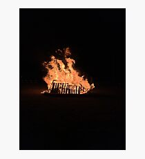 Fire in the Soul Photographic Print
