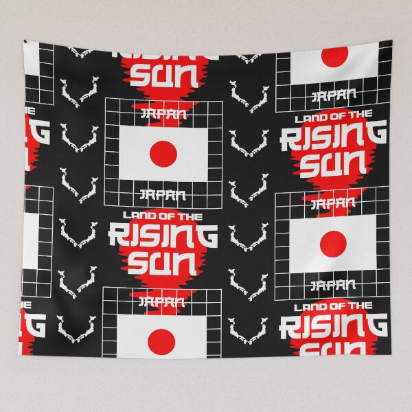 Artikelvorschau, Japanische Urban Streetwear: Land der aufgehenden Sonne Japan entworfen und verkauft von Funny-Tees4U.