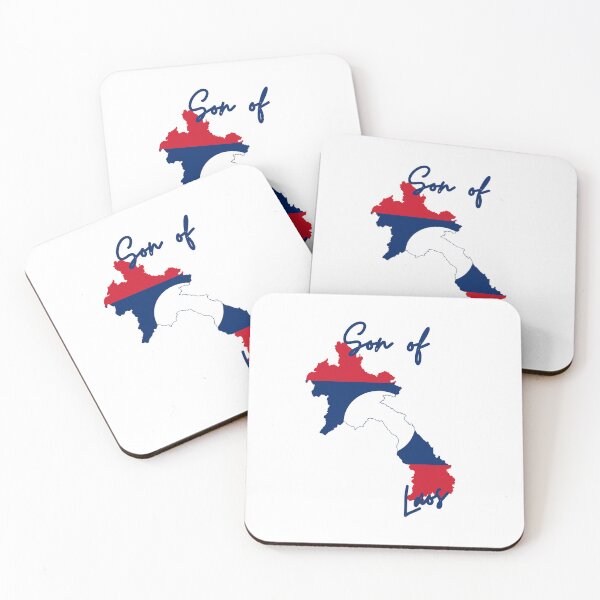 Item preview, Son of Laos Map Flag designed and sold by NovawayDirect.