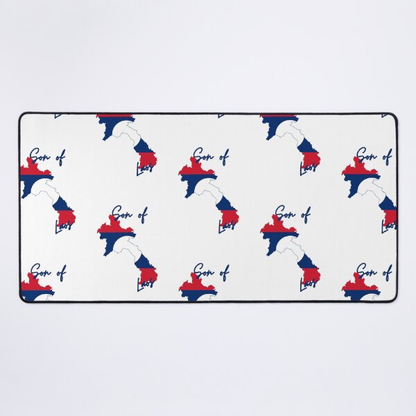 Item preview, Son of Laos Map Flag designed and sold by NovawayDirect.