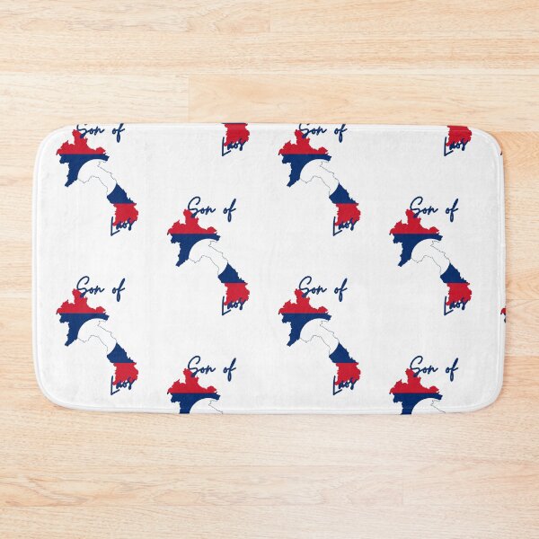 Item preview, Son of Laos Map Flag designed and sold by NovawayDirect.