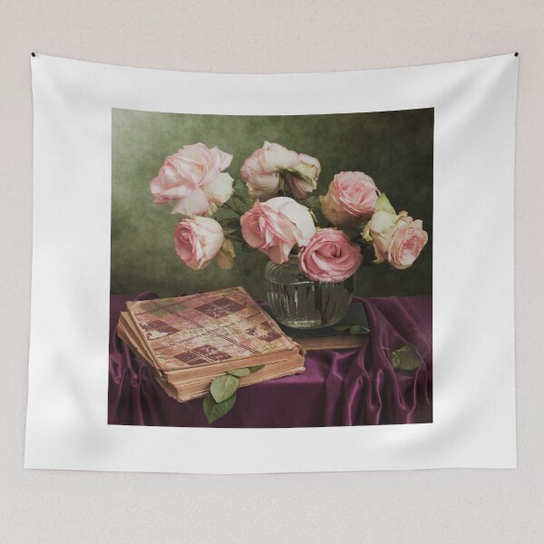 Item preview, Wilting Roses in Vase designed and sold by nikoart001.