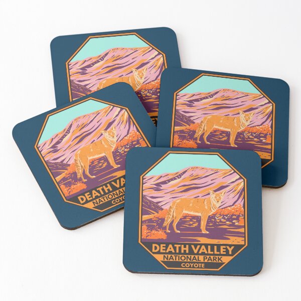 Item preview, Death Valley National Park Coyote designed and sold by KrisSidDesigns.