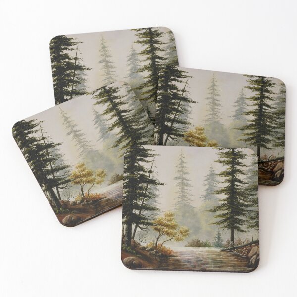 Item preview, Misty Pines designed and sold by Len Burton.