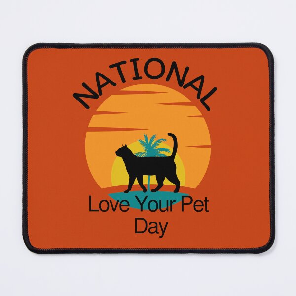 Item preview, National Love your pet day t-shirt designed and sold by Dailyanimal.