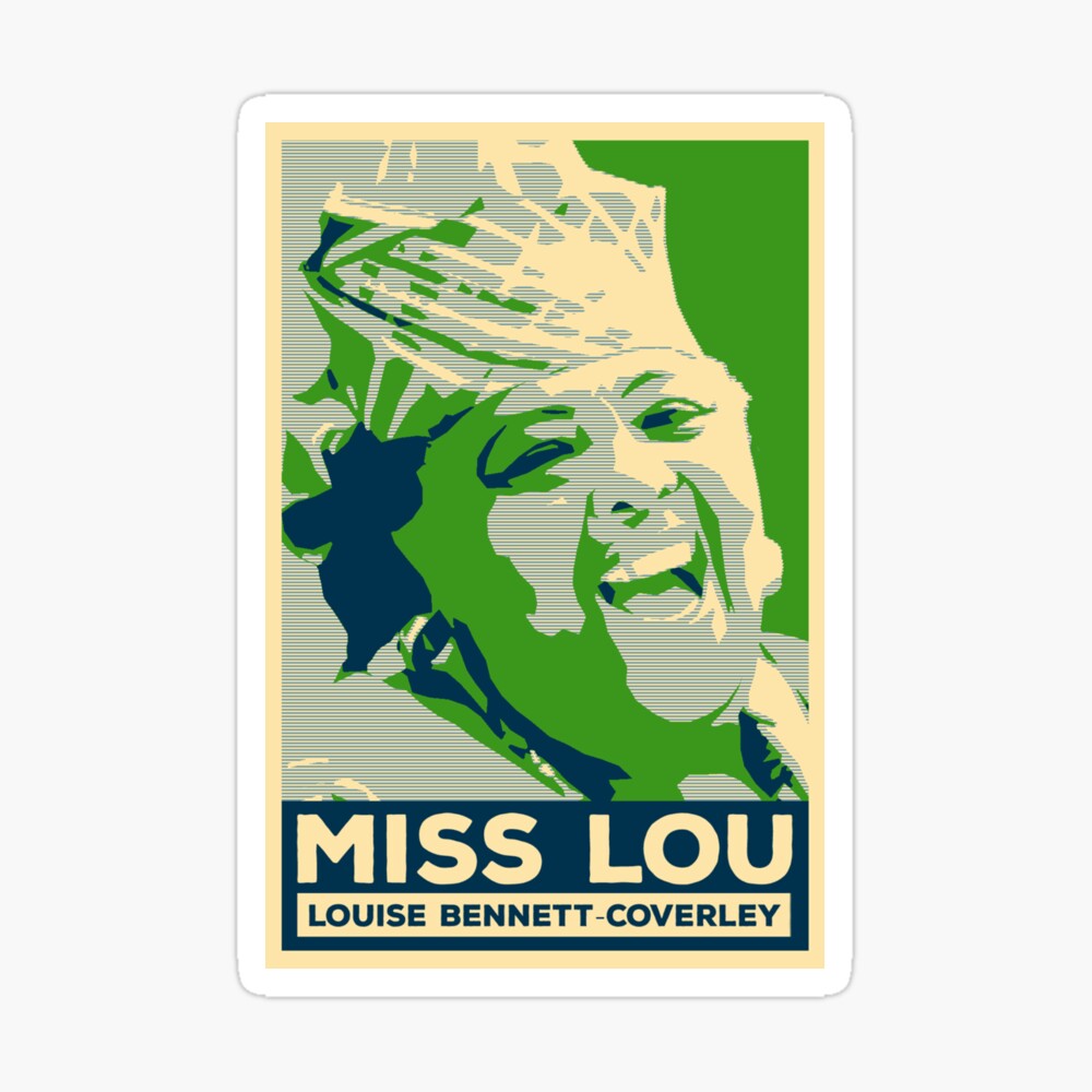 Jamaica Icons, Miss Lou, HOPE Poster