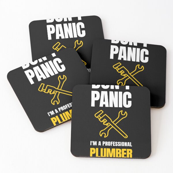 Item preview, Don't panic i'm a professional plumber  designed and sold by adenicholls.
