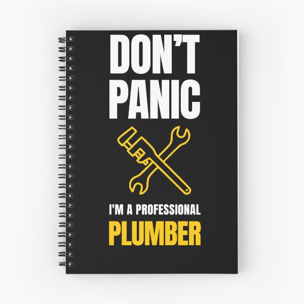 Item preview, Don't panic i'm a professional plumber  designed and sold by adenicholls.