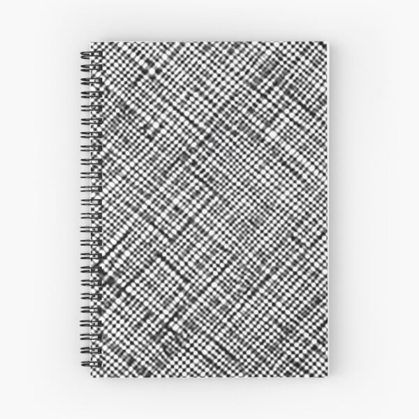 Item preview, Black and White Diagonal Pattern, Crosshatch pattern, Burlap black and white pattern, fabric pattern designed and sold by Nostrathomas66.