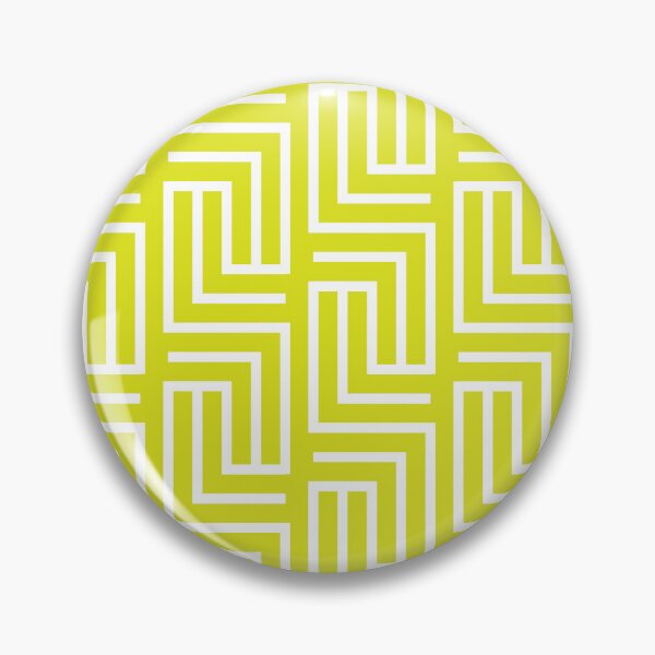 Item preview, Lime and White Tessellation Line Pattern Pairs Coloro 2022 Popular Color Light 050-83-41 designed and sold by ColorOfTheYears.
