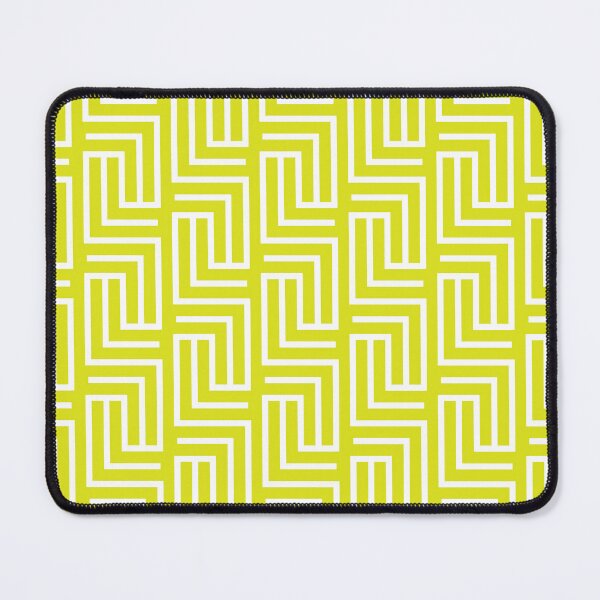 Item preview, Lime and White Tessellation Line Pattern Pairs Coloro 2022 Popular Color Light 050-83-41 designed and sold by ColorOfTheYears.