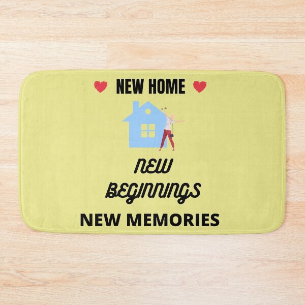 Item preview, New Home New Beginnings New Memories, House Welcoming Gift designed and sold by LGMmugsdesign.