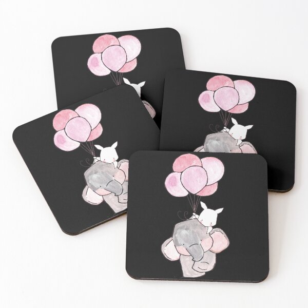 Item preview, love elephant with valentine Bunny and Elephant designed and sold by Butterfly  Effect.