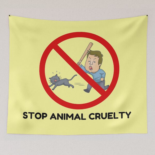 Item preview, Stop Animal Cruelty designed and sold by Endeavour-Tees.
