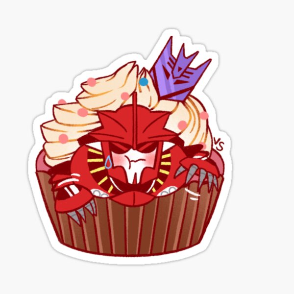 Cupcake Sticker