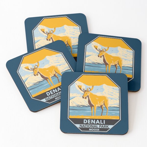 Item preview, Denali National Park Alaska Moose designed and sold by KrisSidDesigns.
