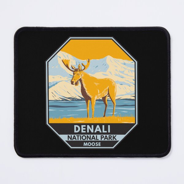 Item preview, Denali National Park Alaska Moose designed and sold by KrisSidDesigns.